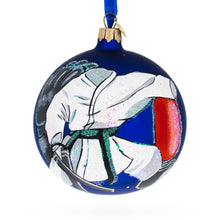 Load image into Gallery viewer, Martial Arts Glass Ball Christmas Ornament 4 Inches