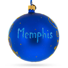 Load image into Gallery viewer, Memphis, Tennessee Glass Ball Christmas Ornament 4 Inches