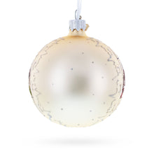 Load image into Gallery viewer, Bull and Bear Stock Market Glass Ball Christmas Ornament 3.25 Inches