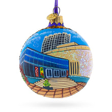 Load image into Gallery viewer, Museum of Natural Science in Houston, Texas Glass Ball Christmas Ornament 3.25 Inches