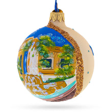Load image into Gallery viewer, Institute of Arts in Detroit, Michigan Glass Ball Christmas Ornament 3.25 Inches