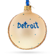 Load image into Gallery viewer, Institute of Arts in Detroit, Michigan Glass Ball Christmas Ornament 3.25 Inches