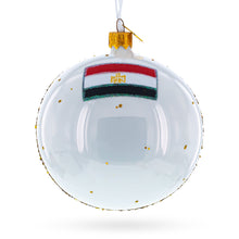 Load image into Gallery viewer, Pyramids and Great Sphinx of Giza, Egypt Glass Ball Christmas Ornament 4 Inches