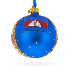 Load image into Gallery viewer, Angkor Wat Temple, Cambodia Glass Ball Christmas Ornament 3.25 Inches