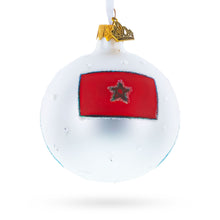 Load image into Gallery viewer, Blue City Chefchaouen, Morocco Glass Ball Christmas Ornament 3.25 Inches