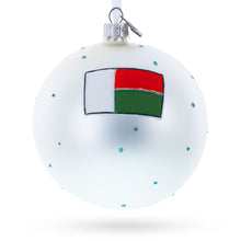 Load image into Gallery viewer, Avenue of the Baobabs, Madagascar Glass Ball Christmas Ornament 4 Inches