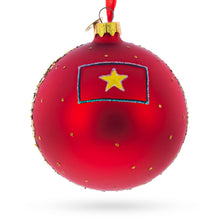 Load image into Gallery viewer, Temple of Literature &amp; National University, Hanoi, Vietnam Glass Ball Christmas Ornament 4 Inches