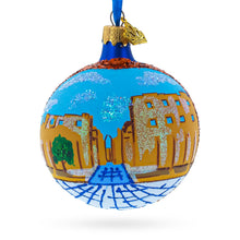 Load image into Gallery viewer, Luxor Temple, Egypt Glass Ball Christmas Ornament 3.25 Inches