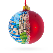Load image into Gallery viewer, The Blue Mosque, Istanbul, Turkey Glass Ball Christmas Ornament 4 Inches