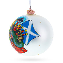 Load image into Gallery viewer, Scottish Heritage Glass Christmas Ornament 4 Inches