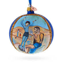 Load image into Gallery viewer, 1905 &quot;Girl on a Ball&quot; by Pablo Picasso Glass Ball Christmas Ornament 4 Inches
