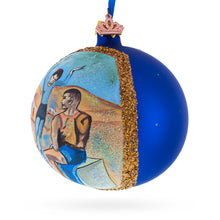 Load image into Gallery viewer, 1905 &quot;Girl on a Ball&quot; by Pablo Picasso Glass Ball Christmas Ornament 4 Inches