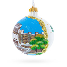 Load image into Gallery viewer, Central High School National Historic Site, Little Rock, Arkansas, USA Glass Ball Christmas Ornament 3.25 Inches