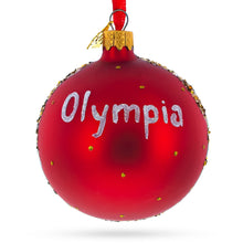 Load image into Gallery viewer, Washington State Capitol, Olympia, Washington, USA Glass Ball Christmas Ornament 3.25 Inches