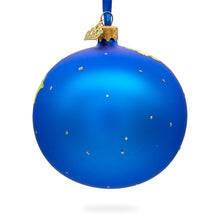 Load image into Gallery viewer, Travel to the USA Glass Ball Christmas Ornament 4 Inches