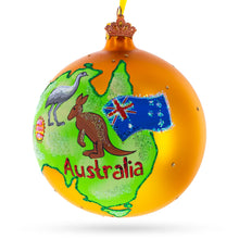 Load image into Gallery viewer, Travel to Australia Glass Ball Christmas Ornament 4 Inches