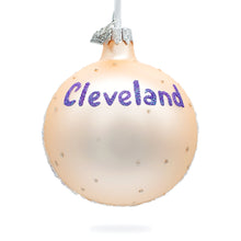 Load image into Gallery viewer, Rock &amp; Roll Hall of Fame, Cleveland, Ohio, USA Glass Ball Christmas Ornament 3.25 Inches