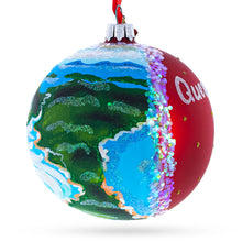 Load image into Gallery viewer, Queensland, Australia Glass Ball Christmas Ornament 4 Inches