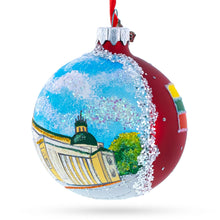 Load image into Gallery viewer, Old Town in Vilnius, Lithuania Glass Ball Christmas Ornament 3.25 Inches