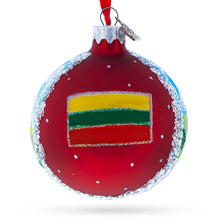 Load image into Gallery viewer, Old Town in Vilnius, Lithuania Glass Ball Christmas Ornament 3.25 Inches