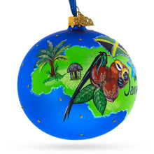 Load image into Gallery viewer, Jamaica Island Glass Ball Christmas Ornament 4 Inches
