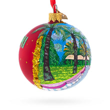 Load image into Gallery viewer, Lincoln Road, Miami, Florida, USA Glass Ball Christmas Ornament 3.25 Inches