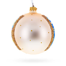 Load image into Gallery viewer, Sunset at the Ocean Painting Glass Ball Christmas Ornament 4 Inches