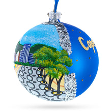 Load image into Gallery viewer, Copacabana, Rio de Janeiro, Brazil Glass Ball Christmas Ornament 4 Inches