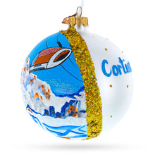 Load image into Gallery viewer, Cortina d'Ampezzo Ski Resort, Italy Glass Ball Christmas Ornament 4 Inches