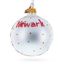 Load image into Gallery viewer, Prudential Center, Newark, New Jersey, USA Glass Ball Christmas Ornament 3.25 Inches