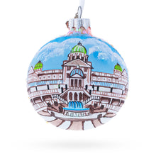 Load image into Gallery viewer, Pennsylvania State Capitol, Harrisburg, Pennsylvania, USA Glass Ball Christmas Ornament 3.25 Inches