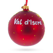 Load image into Gallery viewer, Val d 'Isere, France Glass Ball Christmas Ornament 4 Inches