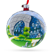 Load image into Gallery viewer, The Dali Museum, St. Petersburg, Florida, USA Glass Ball Christmas Ornament 4 Inches