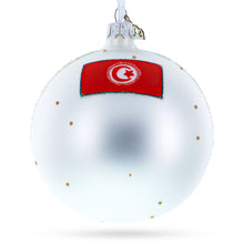 Load image into Gallery viewer, Beach at Hammamet, Tunisia Glass Ball Christmas Ornament 4 Inches