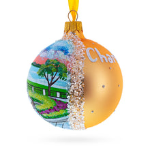 Load image into Gallery viewer, Joe Riley Waterfront Park, Charleston, South Carolina, USA Glass Ball Christmas Ornament 3.25 Inches