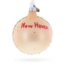 Load image into Gallery viewer, Yale University, New Haven, Connecticut, USA Glass Ball Christmas Ornament 3.25 Inches