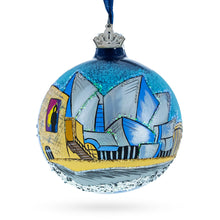 Load image into Gallery viewer, Concert Hall Los Angeles, California Glass Ball Christmas Ornament 3.25 Inches