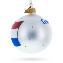 Load image into Gallery viewer, Flag of Croatia Glass Ball Christmas Ornament