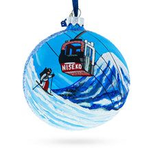 Load image into Gallery viewer, Niseko Ski Resort, Japan Glass Ball Christmas Ornament 4 Inches