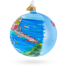 Load image into Gallery viewer, Cinque Terre, Italy Glass Ball Christmas Ornament