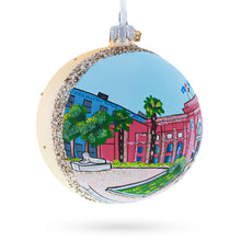 Load image into Gallery viewer, The Museum of Egyptian Antiquities, Cairo, Egypt Glass Christmas Ornament