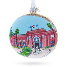 Load image into Gallery viewer, The Museum of Egyptian Antiquities, Cairo, Egypt Glass Christmas Ornament