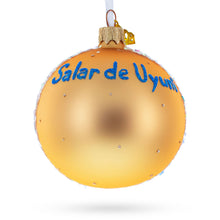 Load image into Gallery viewer, Salar de Uyuni, Bolivia Glass Ball Christmas Ornament
