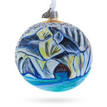 Load image into Gallery viewer, Marble Caves, Argentina Glass Ball Christmas Ornament