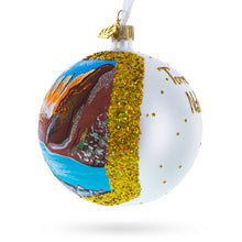Load image into Gallery viewer, Torres del Paine National Park, Chile Glass Christmas Ornament
