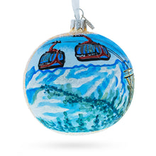 Load image into Gallery viewer, Silvretta Arena Ischgl-Samnaun Ski Resort, Austria Glass Ball Christmas Ornament 4 Inches