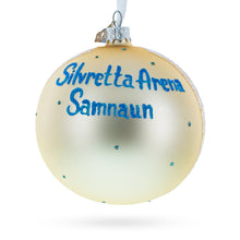 Load image into Gallery viewer, Silvretta Arena Ischgl-Samnaun Ski Resort, Austria Glass Ball Christmas Ornament 4 Inches