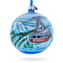 Load image into Gallery viewer, Snowbird Ski Resort, Utah, USA Glass Ball Christmas Ornament