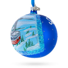 Load image into Gallery viewer, Snowbird Ski Resort, Utah, USA Glass Ball Christmas Ornament