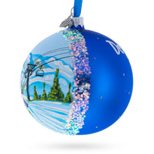 Load image into Gallery viewer, Deer Valley Ski Resort, Park City, Utah, USA Glass Ball Christmas Ornament